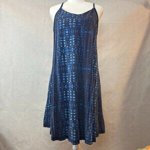Patagonia Edisto Dress - Women's Medium (blue print)